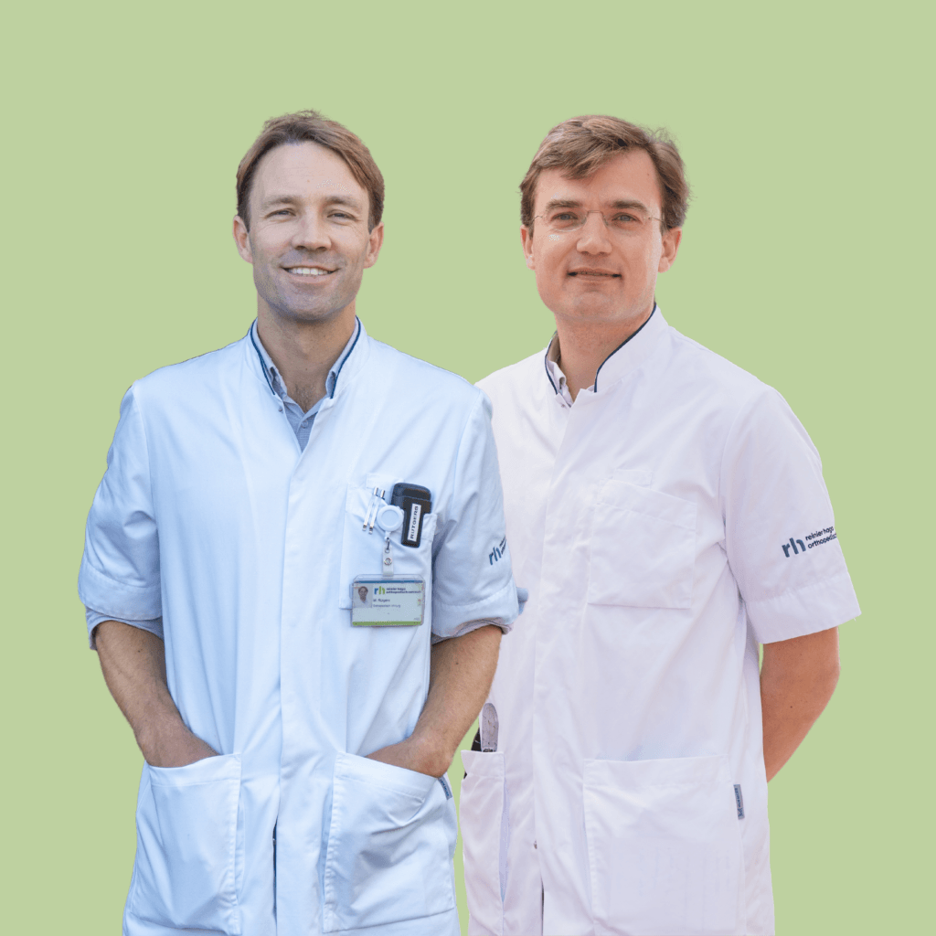 Just van der Linde en Marijn Rutgers