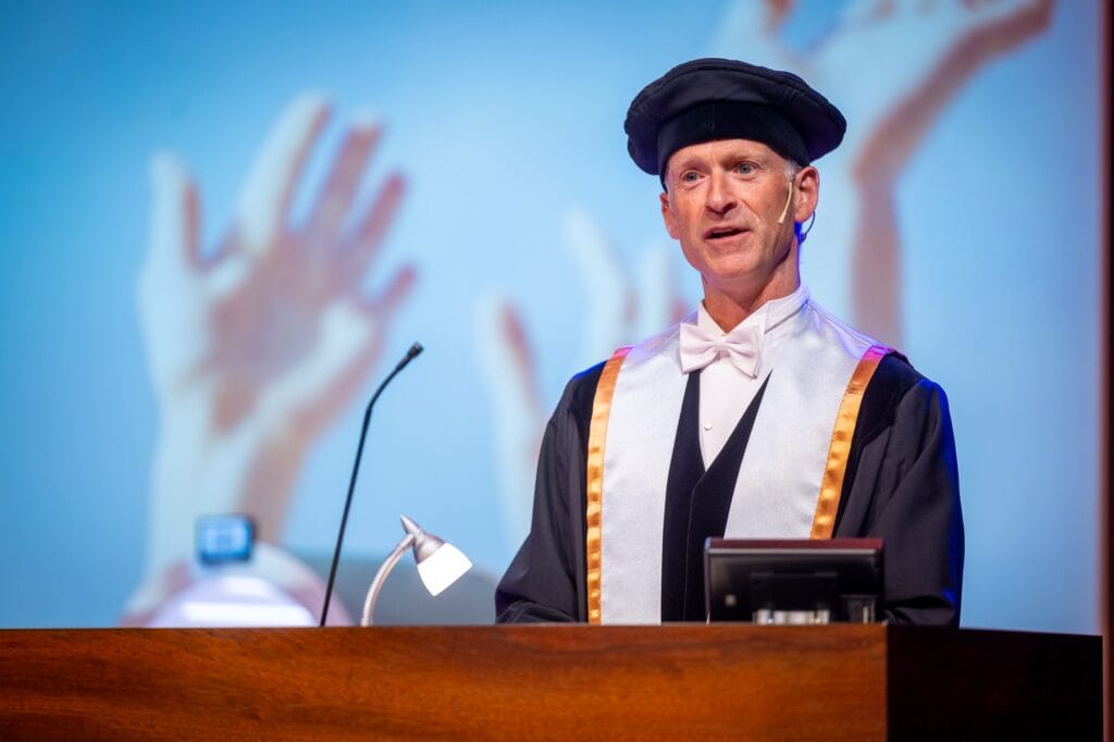 Inauguratie Gerald Kraan